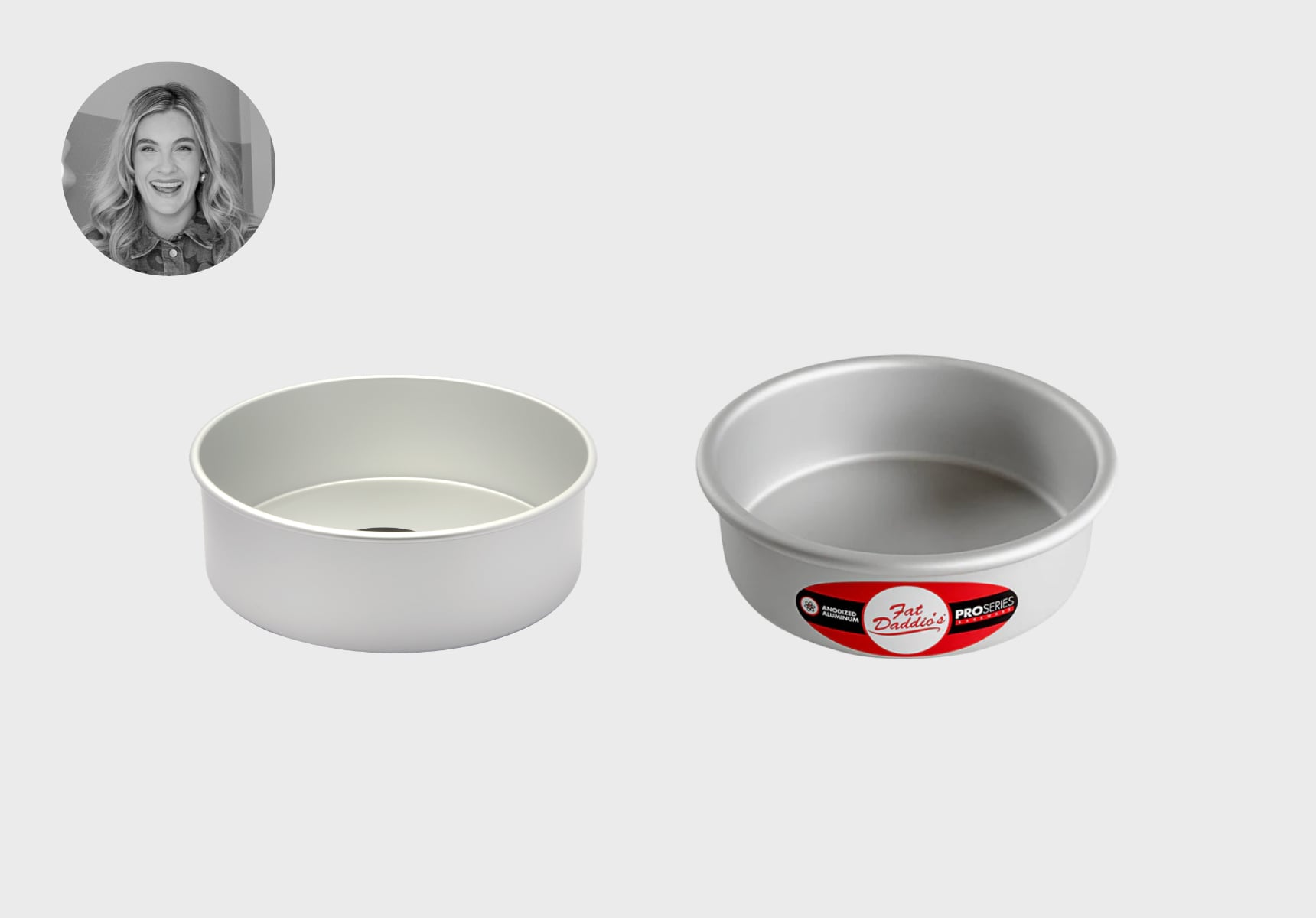 Mondo and Fat Daddio’s Round cake pans